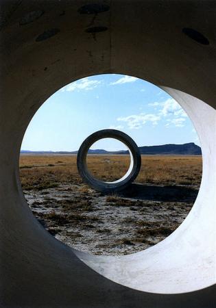 Nancy Holt Sun Tunnels
